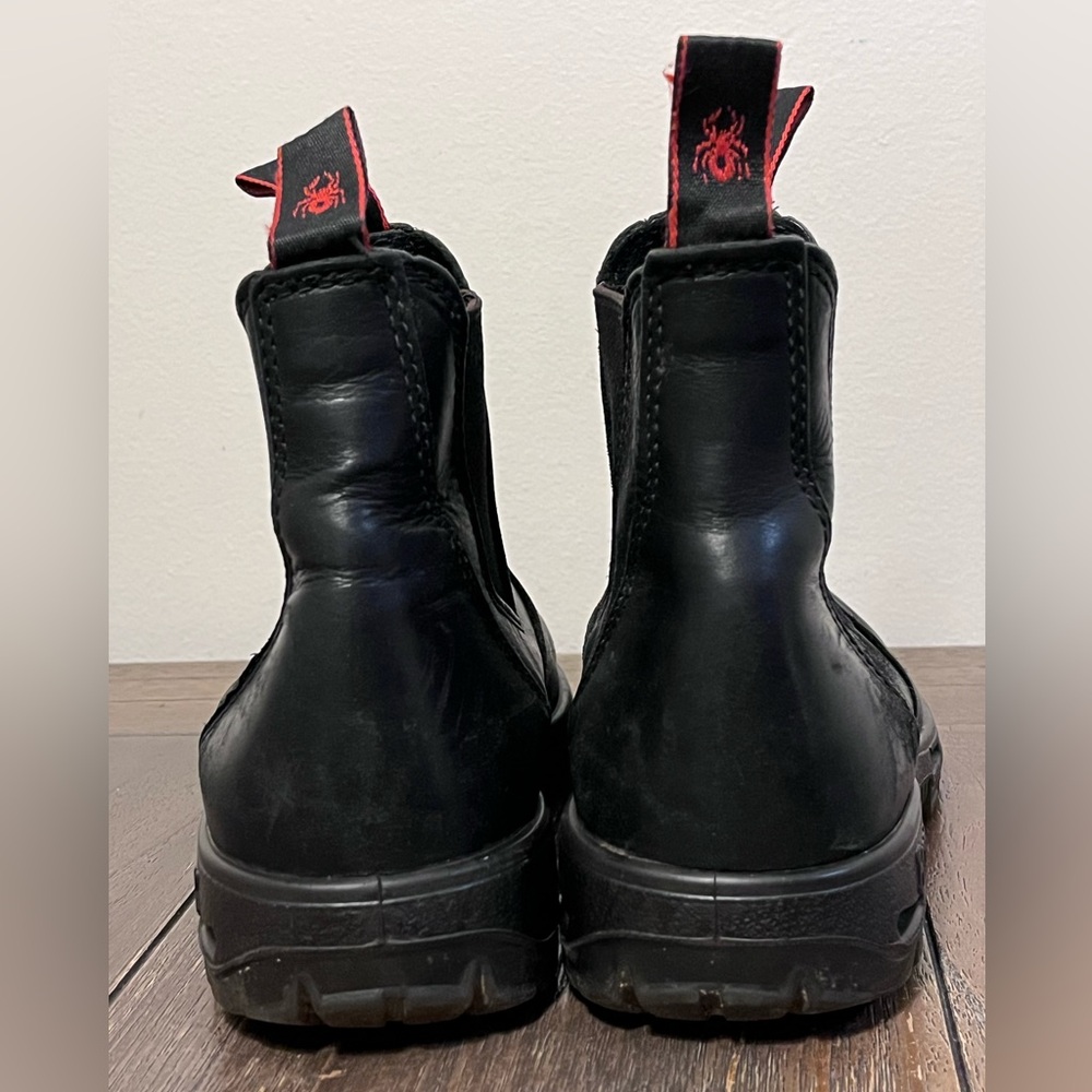 Redback Black Leather Chelsea Boots Mens US size 9.5 - Picture 8 of 12